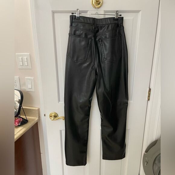 Abercrombie Leather Pants - Picture 4 of 6